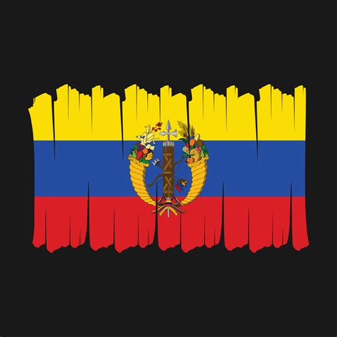 Colombia Flag Brush 18739040 Vector Art at Vecteezy