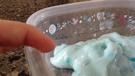 How to make your slime not sticky - YouTube