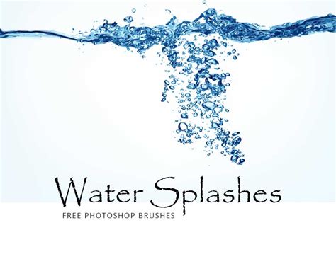 Water Effects Photoshop Brushes | PHOTOSHOP FREE BRUSHES