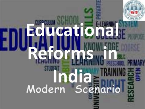 Educational Reforms Of INDIA ppt