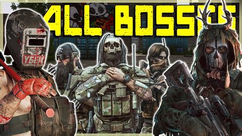 All Bosses in Escape From Tarkov and where to find them | All Boss Map Locations In EFT + New ...