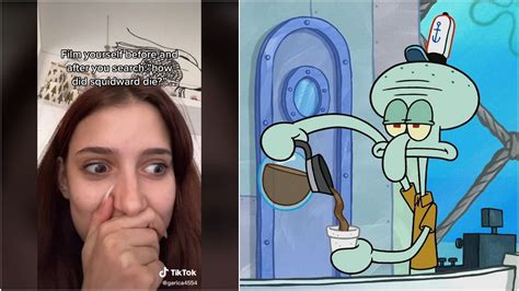 Origin of TikTok's 'how did Squidward die' trend explained as viral ...