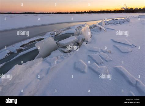 Snow and ice Stock Photo - Alamy