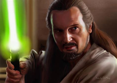 Star War Qui-Gon Jinn by OCMay on DeviantArt