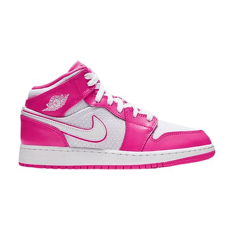 Air Jordan 1 Mid GS 'Hyper Pink' - Air Jordan - 555112 611 | GOAT