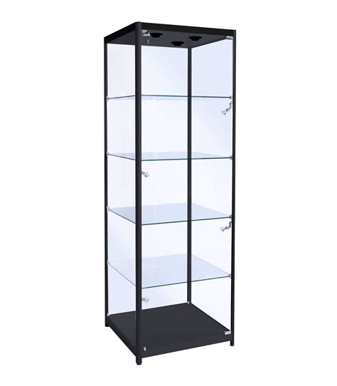 Tall Glass Display Cabinet (500mm) // Experts in Display Cabinets » CG ...