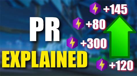 Fortnite PR Explained! How To Get MORE PR! - YouTube