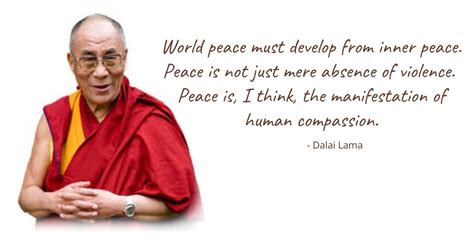 Quotes on Peace from His Holiness The Dalai Lama