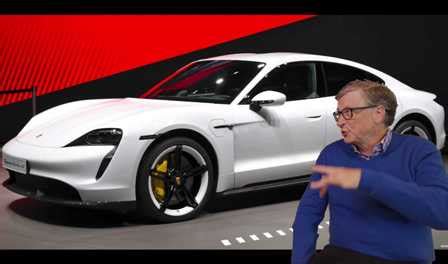 Bill Gate's First Electric Car: Why he Prefers Porsche Taycan ...