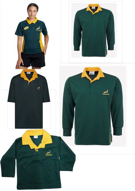 South Africa Rugby Shirt Men Women Kids for the whole family | eBay