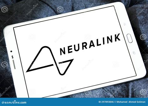 Neuralink logo editorial photo. Image of homepage, mobile - 297893846