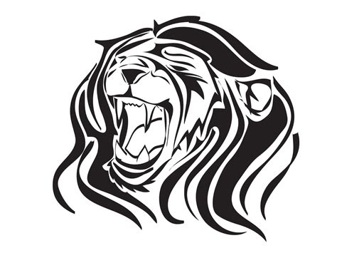 Lion Silhouette Tattoo at GetDrawings | Free download