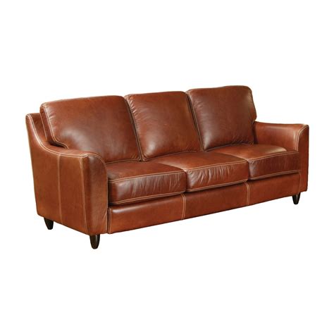Omnia Leather Great Texas Leather Sofa & Reviews | Wayfair