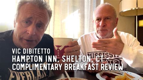 Hampton Inn, Shelton, CT - complimentary breakfast review - YouTube