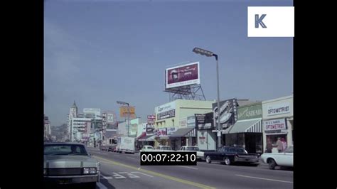 1960s Driving Down Hollywood Boulevard, HD from 35mm | Kinolibrary ...