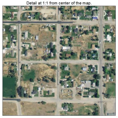 Aerial Photography Map of Mona, UT Utah