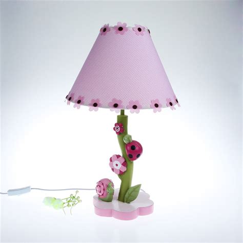 Children bedroom bedside lamp warm Table Lamps creative cartoon cute girl decoration flower ...