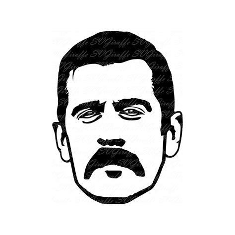 Aaron Rodgers mustache SVG DXF PNG pdf jpg eps files | Green Bay ...