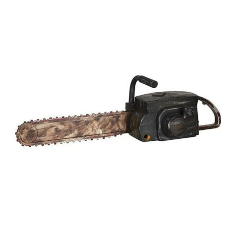 Gemmy Halloween Chainsaw Prop - Animated Chainsaw Makes Realistic ...