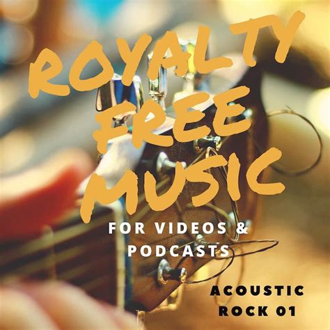 Royalty Free Music Acoustic Rock Pack 1 - Etsy