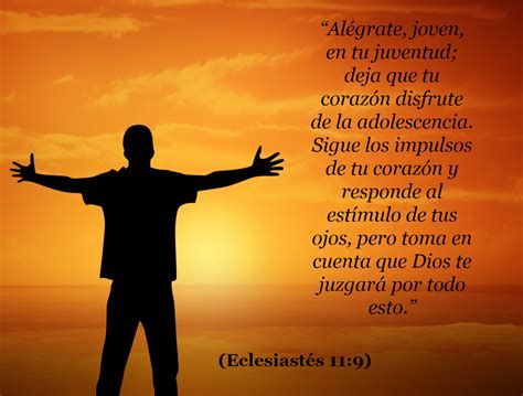 15 versículos bíblicos de reflexión y motivación para los jóvenes | Caminocondios.org