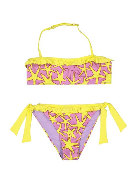 Sundek Kids Bikini Mini Gardenia For Girls In Purple | ModeSens