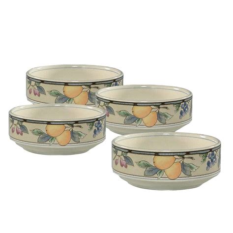 Garden Harvest® Fruit Bowls, Set of 4 – Mikasa