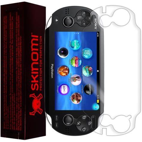 Sony Playstation PS Vita Screen Protector Skinomi TechSkin Full ...