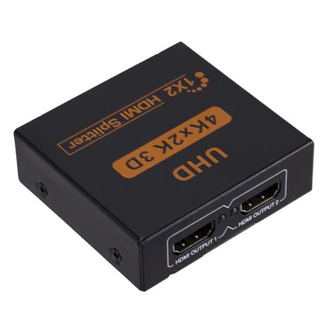 1 In 2 Hdmi Splitter 1x2 Hdmi Splitter 4k - Buy Hd-mi Splitter,1 In 2 Hdmi Splitter,2 Port ...