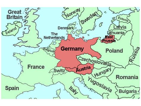 Map Of Germany And Austria - Map