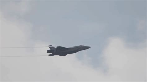 Us Airforce F-35 Stealth Fighter Jet During Stock Footage SBV-347793353 ...