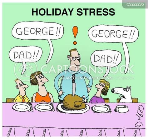 Holiday Stress Cartoons and Comics - funny pictures from CartoonStock