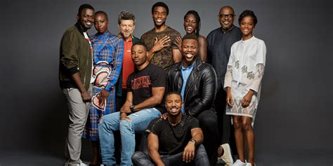 Black Panther Cast Reacts to SDCC Footage | Screen Rant