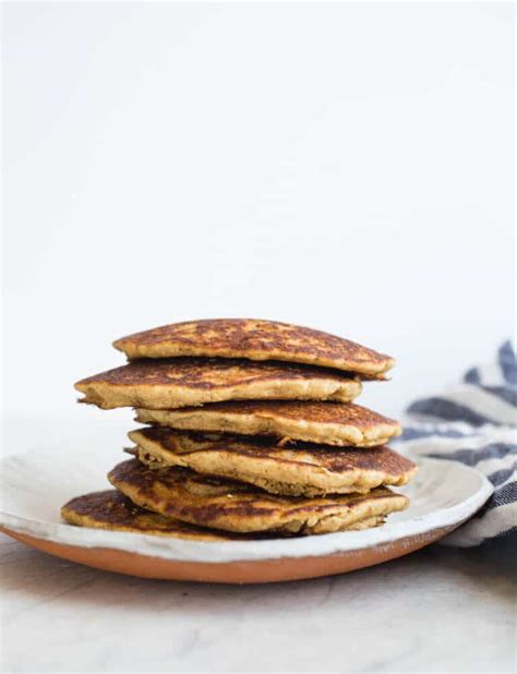 Gluten-Free Vegan Oat Flour Pancakes – Salted Plains