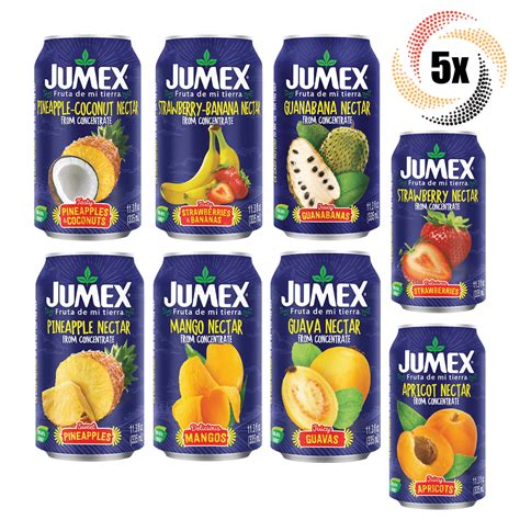 5x Cans Jumex Variety Nectar Drink Flavors 11.3 Fl Oz Mix & Match Flavors! - Walmart.com