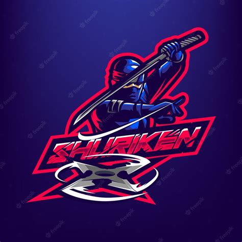 Premium Vector | Ninja mascot logo