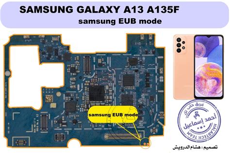 Samsung SM-A135F Test Point EUB Mode A13 - Fidetec