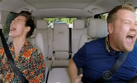 Harry Styles Ends A Week With James Corden With 'Carpool Karaoke'