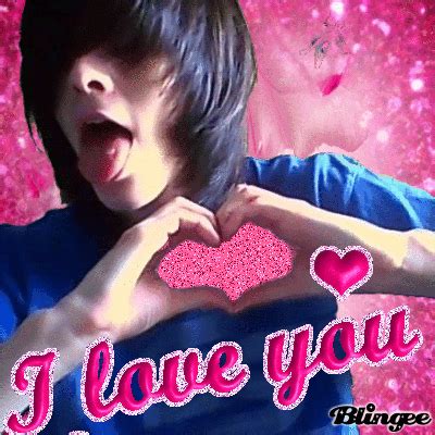 Emo Boy: I LOVE YOU Picture #119225765 | Blingee.com