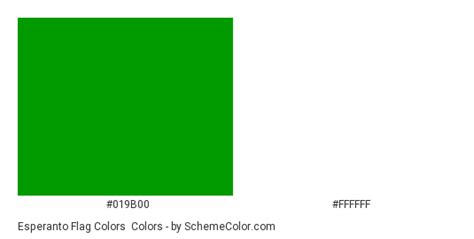 Esperanto Flag Colors Color Scheme » Flags » SchemeColor.com