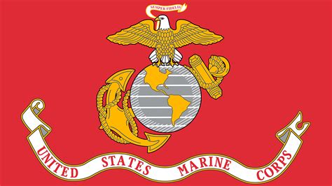 Desktop Wallpapers USA Marine Corps Flag 1920x1080