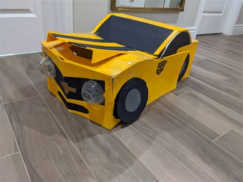 DIY Converting Transformers Bumblebee Costume - Pure Costumes Blog