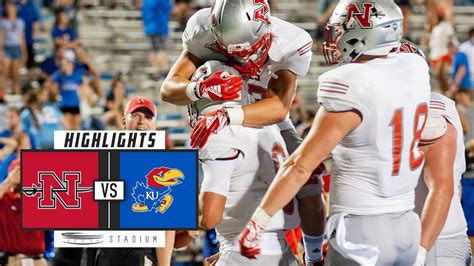 Nicholls State vs Kansas Football Highlights (2018) | Stadium - YouTube