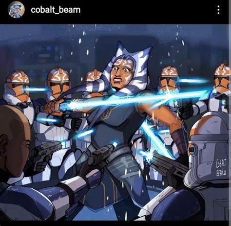 Pin by Koda 2.0 on Ahsoka Tano 💙🧡 | Star wars artwork, Star wars drawings, Star wars art