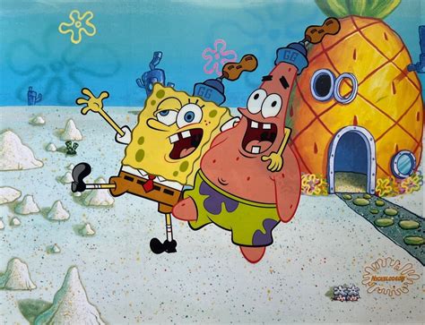 SpongeBob SquarePants Original Production Animation Cel Season Episode ...