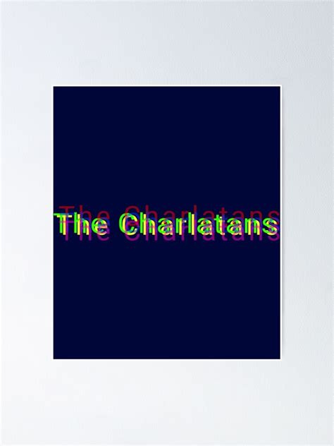 "The Charlatans Band LOgo art " Poster for Sale by RapBattle | Redbubble