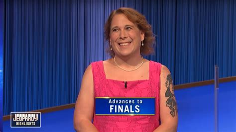 'Jeopardy!': Amy Schneider Wins Through to ToC Finals After Ken Jennings Gets Corrected