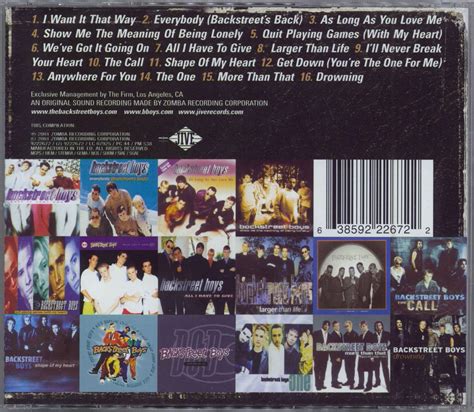 Backstreet Boys Greatest Hits Chapter One UK CD album — RareVinyl.com