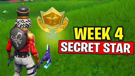 WEEK 4 SECRET BATTLE STAR LOCATION! Fortnite Season 10 - Secret Battle Star Week 4 | TamashaBera ...