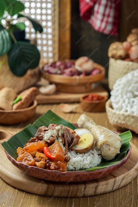 Premium Photo | Nasi Gudeg A signature rice dish from Jogjakarta